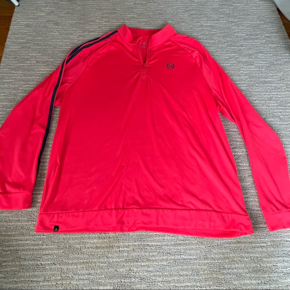 Adidas Men’s 2XL Golf Quarter Zip Pullover